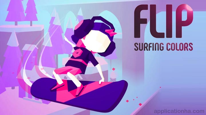 دانلود Flip : Surfing Colors - بازی اسکیت سواری اندروید