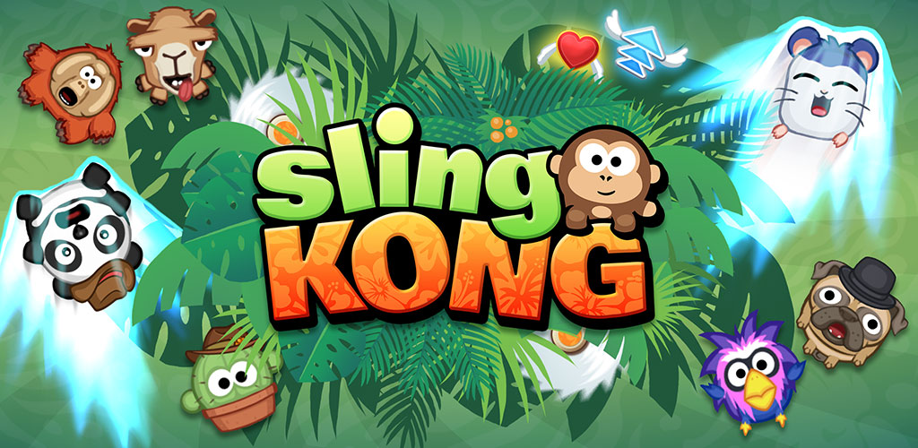 دانلود Sling Kong - بازی پرتاب میمون برای اندروید + مود