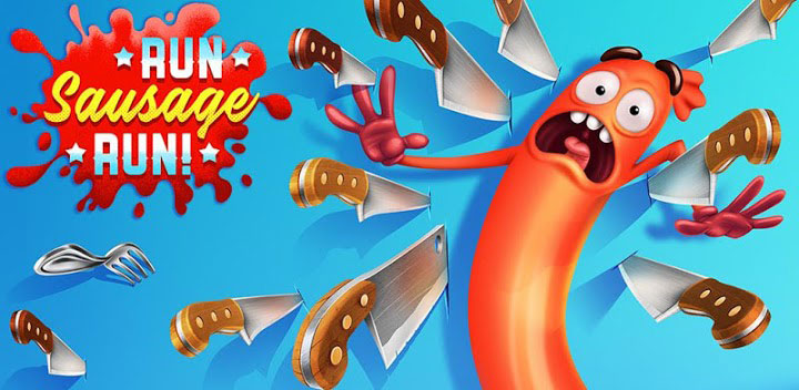 دانلود Run Sausage Run! - بازی بدو سوسیس برای اندروید