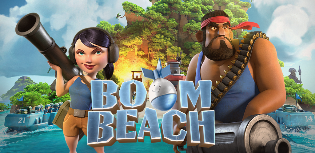 دانلود بوم بیچ Boom Beach - بازی ساحل بوم برای اندروید