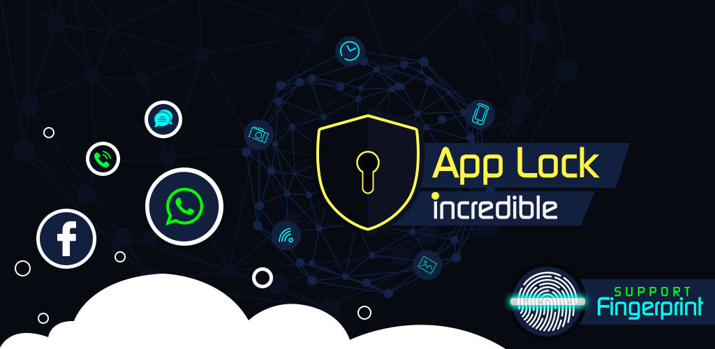 دانلود AppLock – Incredible PRO 1.7.3 - اپلیکیشن قفل برنامه اندروید