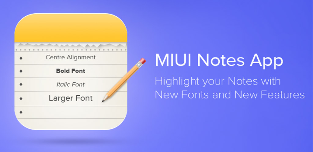 دانلود MIUI Notes 1.9.1 - اپلیکیشن نوت برداری شیائومی برای اندروید