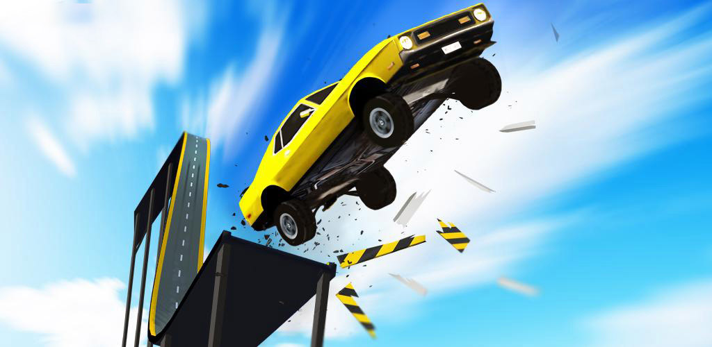 دانلود Ramp Car Jumping 1.6.1 - بازی پرش از سکوها برای اندروید + مود