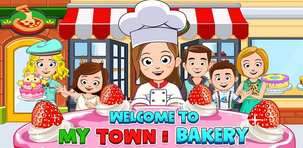 دانلود My Town : Bakery & Pizza Store Free‎‏ - بازی آشپزی شهر من اندروید