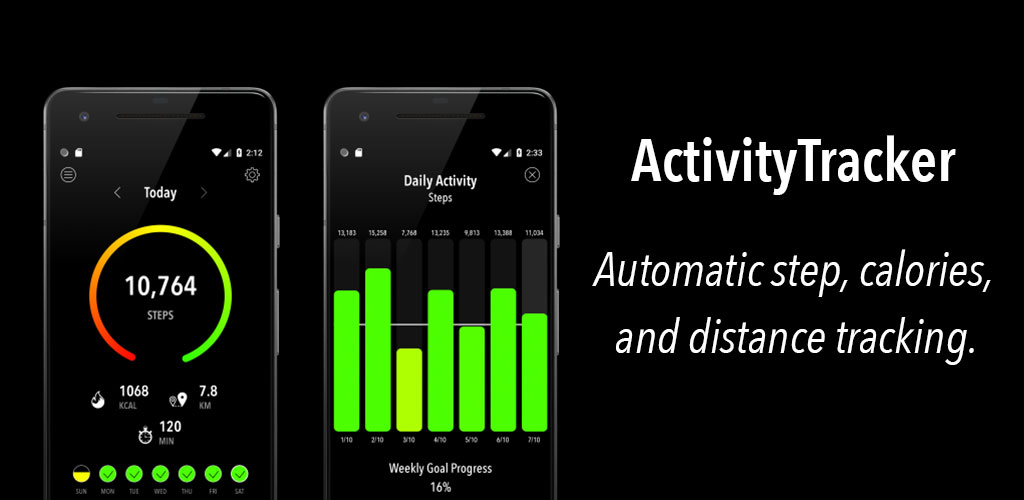 دانلود ActivityTracker 2.0.1 اپلیکیشن ثبت و پیگیری فعالیت های جسمی در