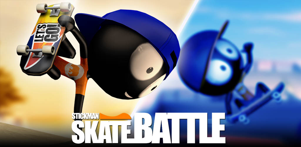 دانلود Stickman Skate Battle – بازی نبرد آدمک اسکیت باز اندروید + مود