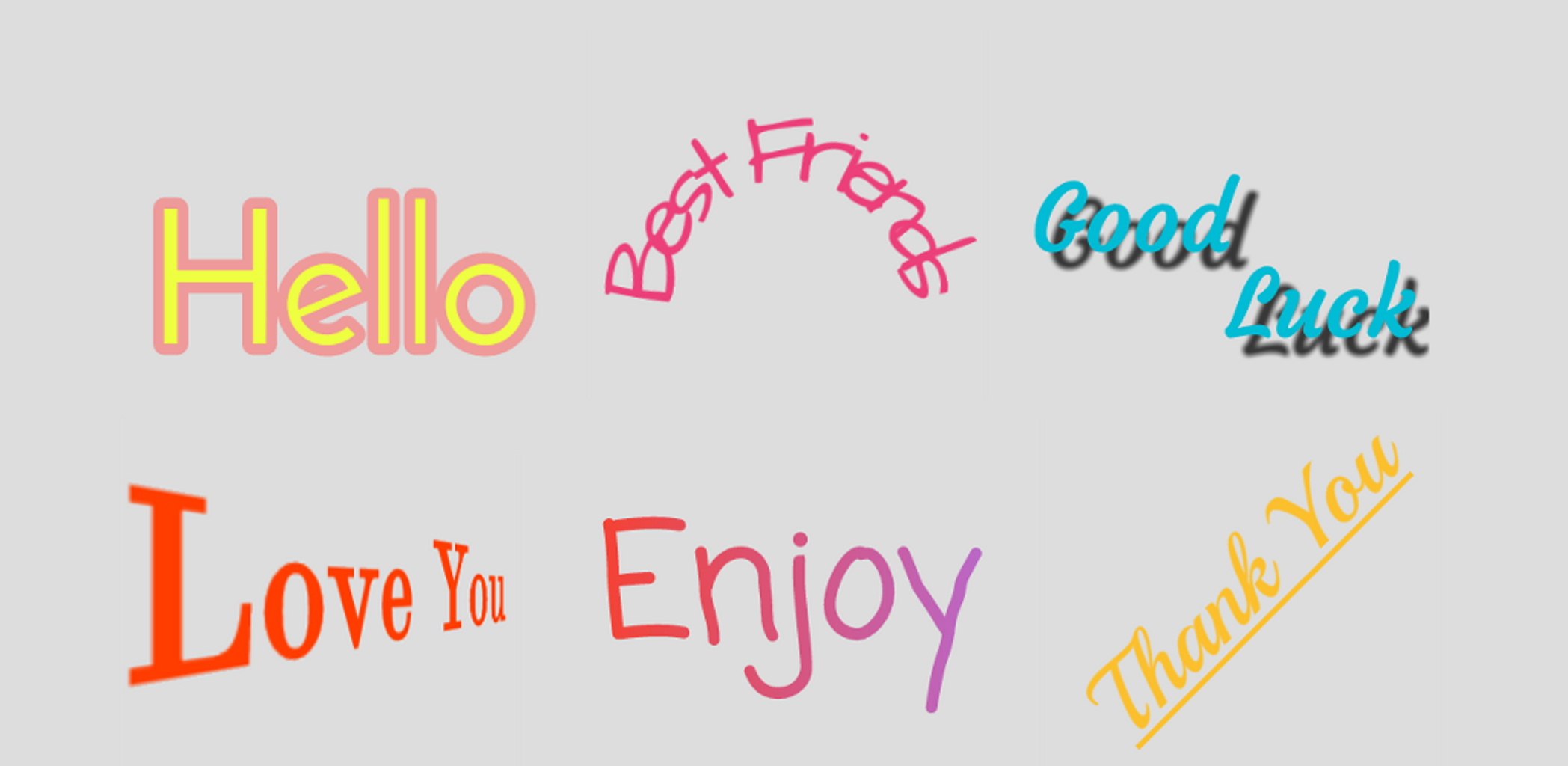 Add Text on Photo Design Text Style-Cover