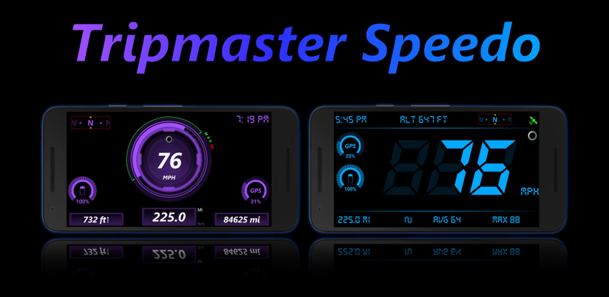 Speedometer & Odometer - TripMaster Car and Bike-Cover