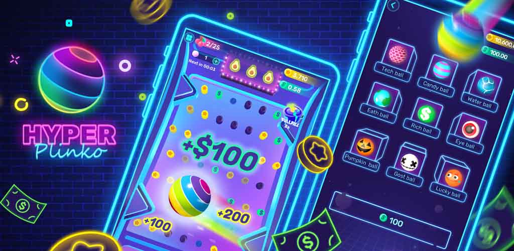 دانلود Hyper Plinko – بازی آرکید هایپر پلینکو برای اندروید