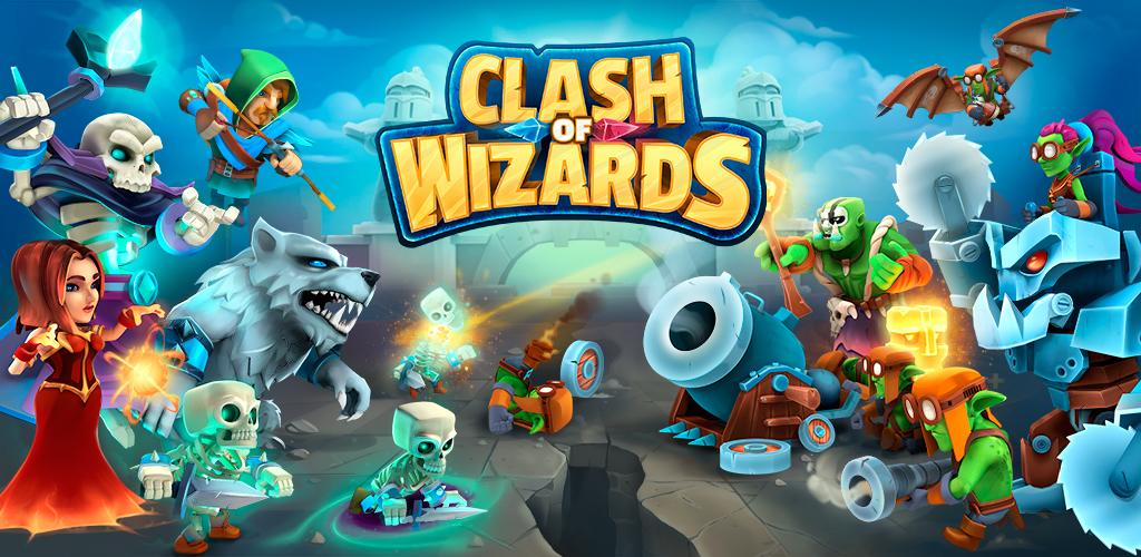 دانلود Clash of Wizards – بازی استراتژیک نبرد جادوگران برای اندروید