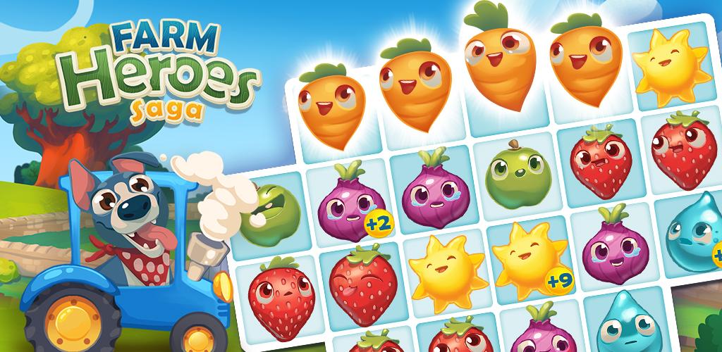 دانلود Farm Heroes Saga – بازی قهرمانان مزرعه اندروید + مود