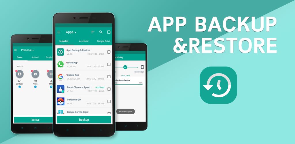 دانلود Backup & Restore premium - پشتیبان گیری سریع و آسان از برنامه ها اندروید