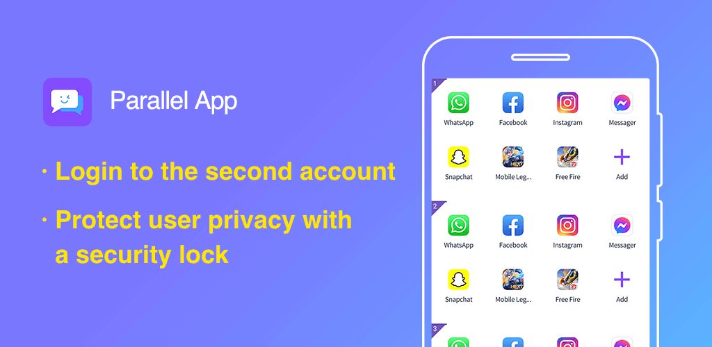 دانلود Parallel App VIP 4.5.4 – اپلیکیشن نصب نسخه های تکراری برنامه ها ...