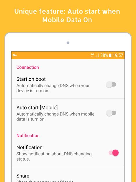 دانلود Change DNS Pro 1.1.9 – اپلیکیشن تغییر سرور دی ان اس برای اندروید