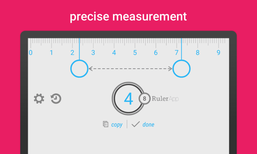 Pixel Ruler App دانلود Ruler App 2.2.0 – اپلیکیشن تبدیل گوشی به خطکش اندروید
